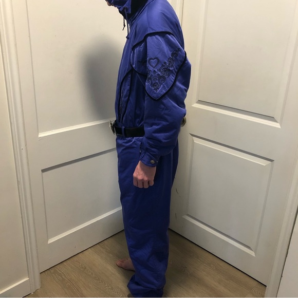 Obermeyer ladies one piece vintage winter snow ski suit size 18 - Picture 7 of 15